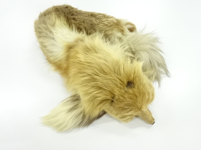 アンティーク　FOXショール